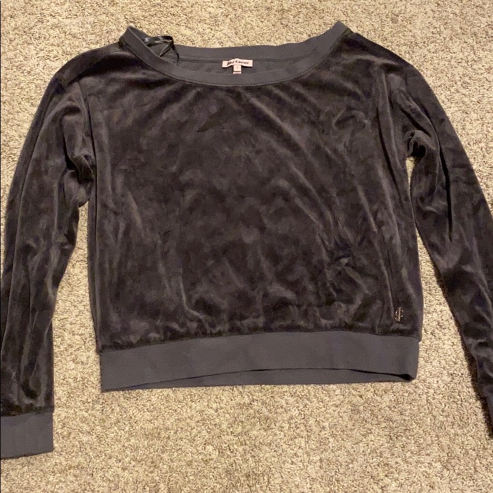 Juicy Couture Velvet Long Sleeve